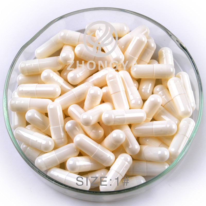 حجم 1 HPMC كبسولة نباتية