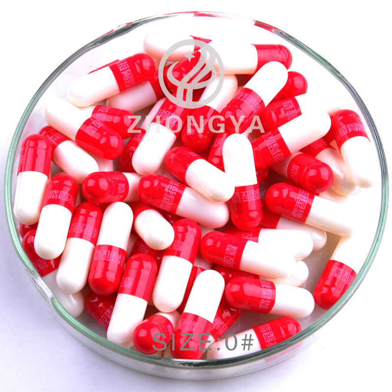 Capsule de gélatine vide de taille 0