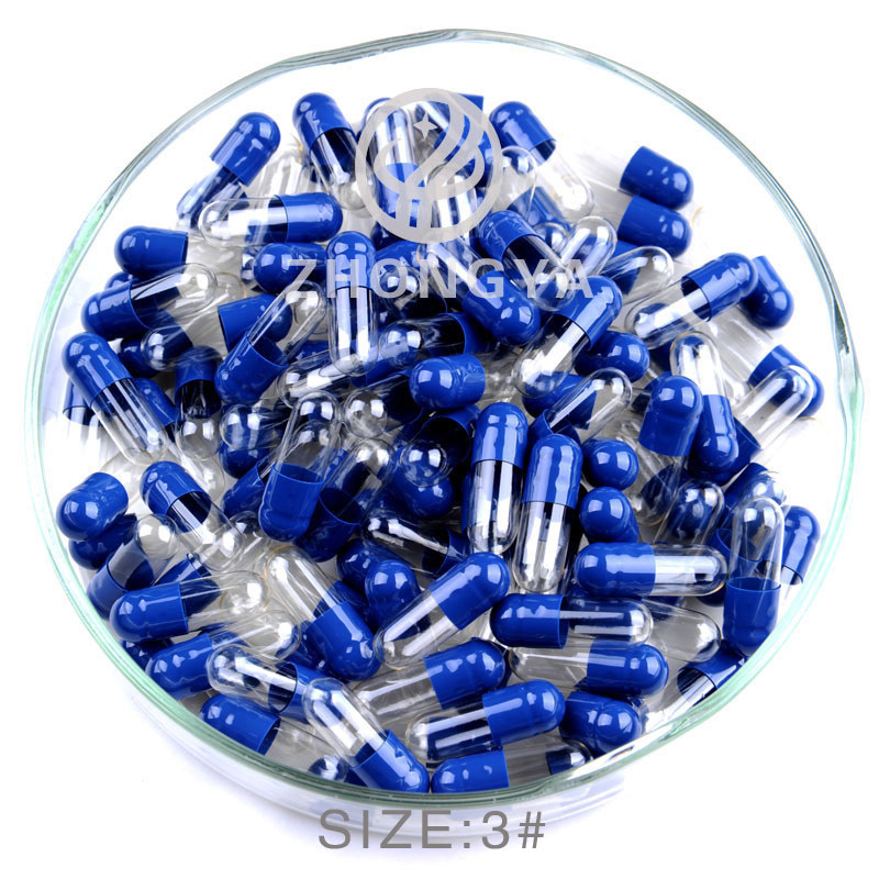 Cápsula de gelatina vazia de tamanho 3