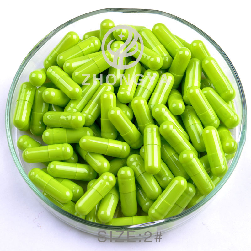 Размер 2 Галалевая пустая желатиновая капсула